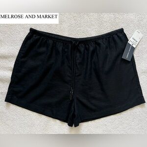 NORDSTROM By MELROSE and MARKET Women’s Pull-On Black Shorts | Size: XL
